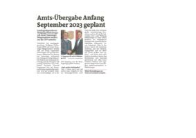 thumbnail of (2022-12-08) Amts-Übergabe Anfang September 2023 geplant