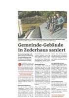 thumbnail of (2022-12-21) Gemeinde-Gebäude in Zederhaus saniert