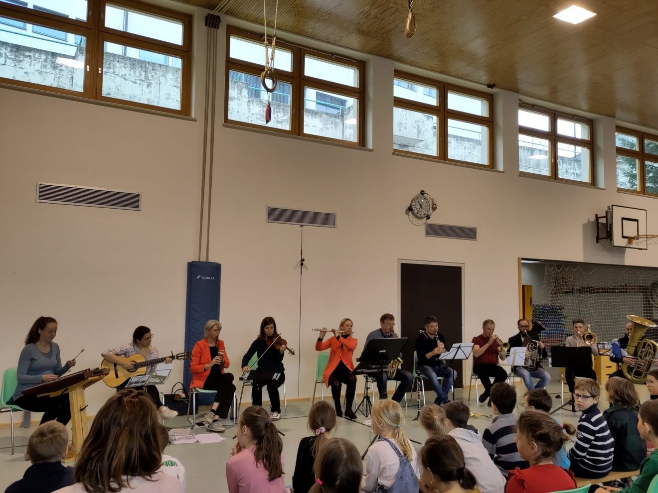 Konzert des Musikums Lungau für die Biosphärenpark Volksschulen