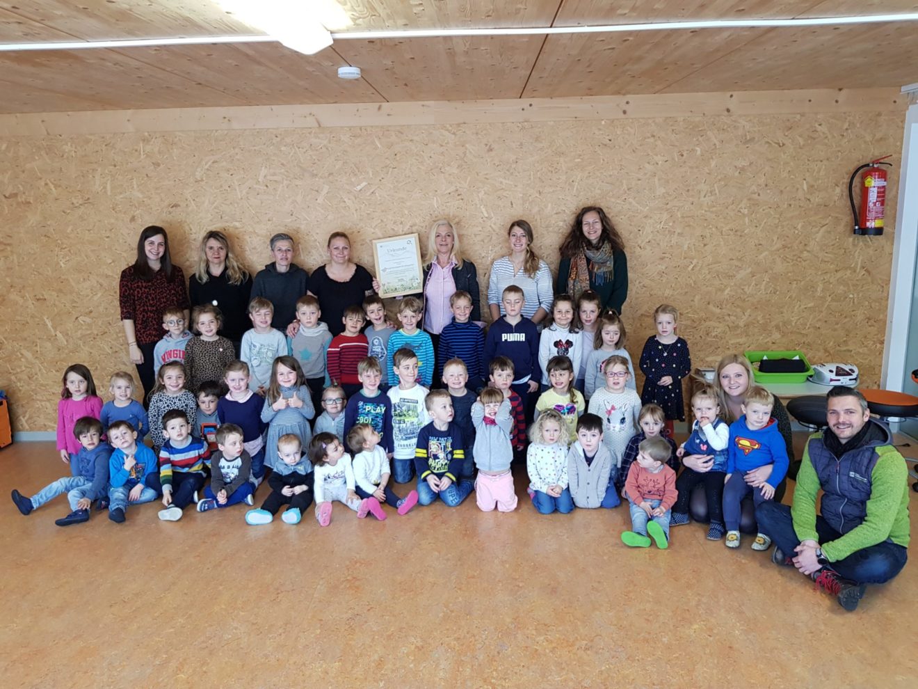 Ernennung KIGA Arche Noah zum ＂Biosphärenpark Kindergarten＂