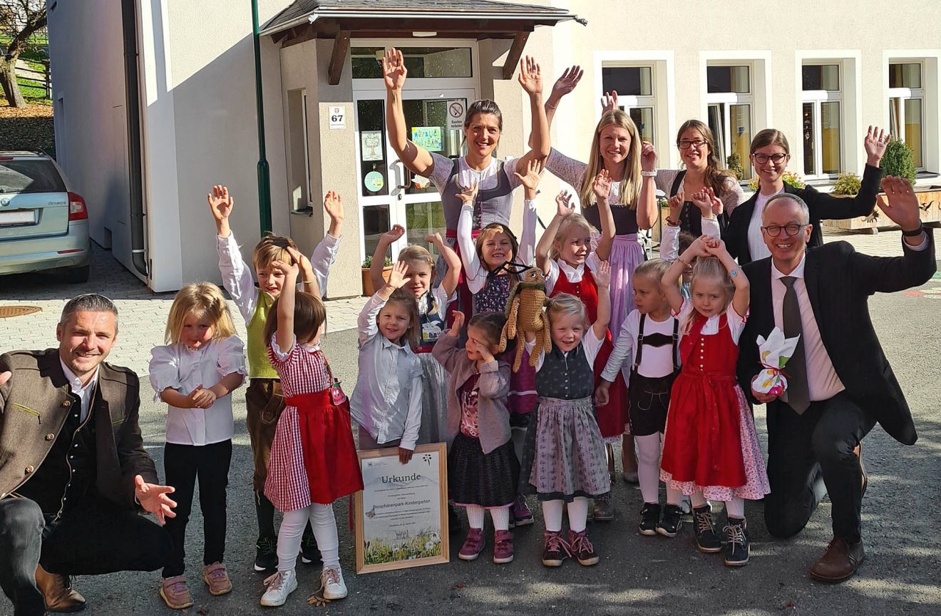 Kindergärten St. Michael & Oberweißburg sind jetzt Biosphärenpark Kindergärten